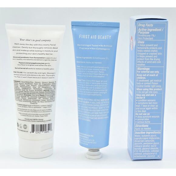 First Aid Beauty ULTRA REPAIR Barrier Balm + onekind Barrier Boosting Cleanser - Picture 3 of 5